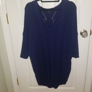 Express High Low knit sweater